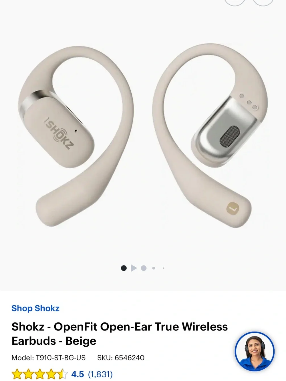 Shokz OpenFit Earbuds